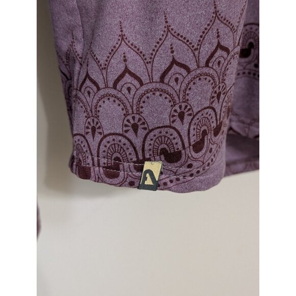 FlyLow Anna Hoody Purple Women's Sz M UPF 50 Quick Dry Athleisure - Picture 4 of 12